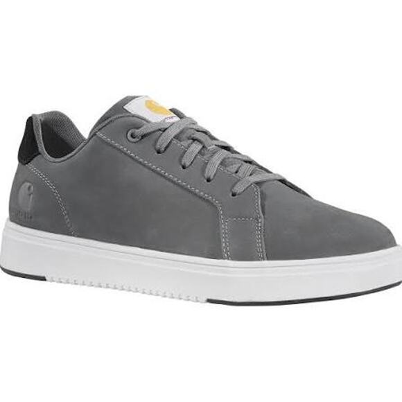 Carhartt Other - CARHARTT Detroit Nano Toe Leather Sneaker Shadow Gray Never Worn Sz 12 Men Shoe